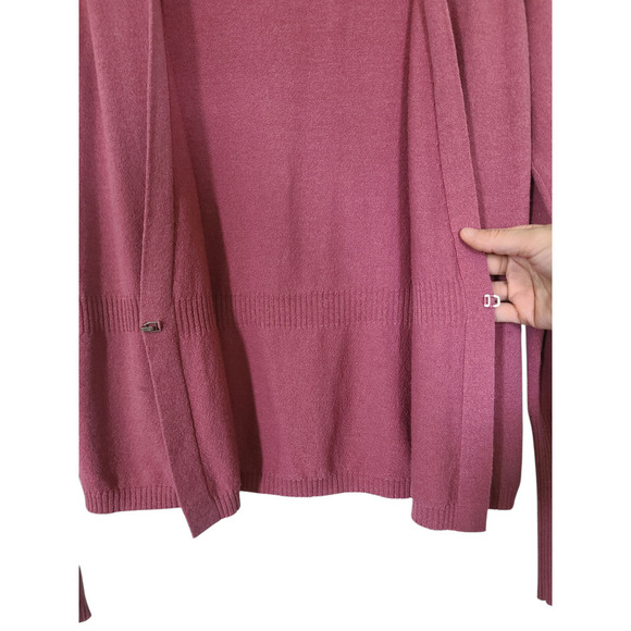 Max Mara Filato- Knitting Yarn Wool Blend Sweater Cardigan Size Small - Picture 5 of 8